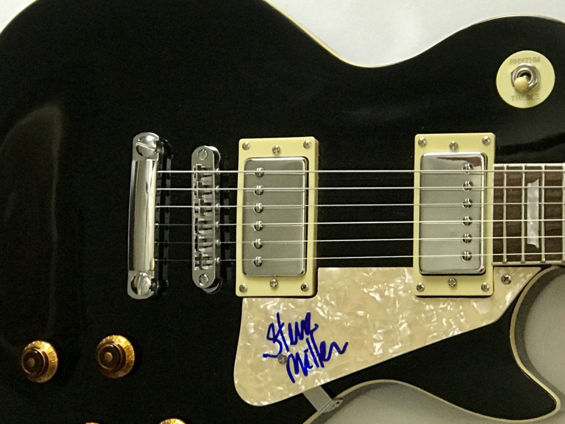 Steve Miller Signed Les Paul style Guitar w/JSA COA (1 of 8)