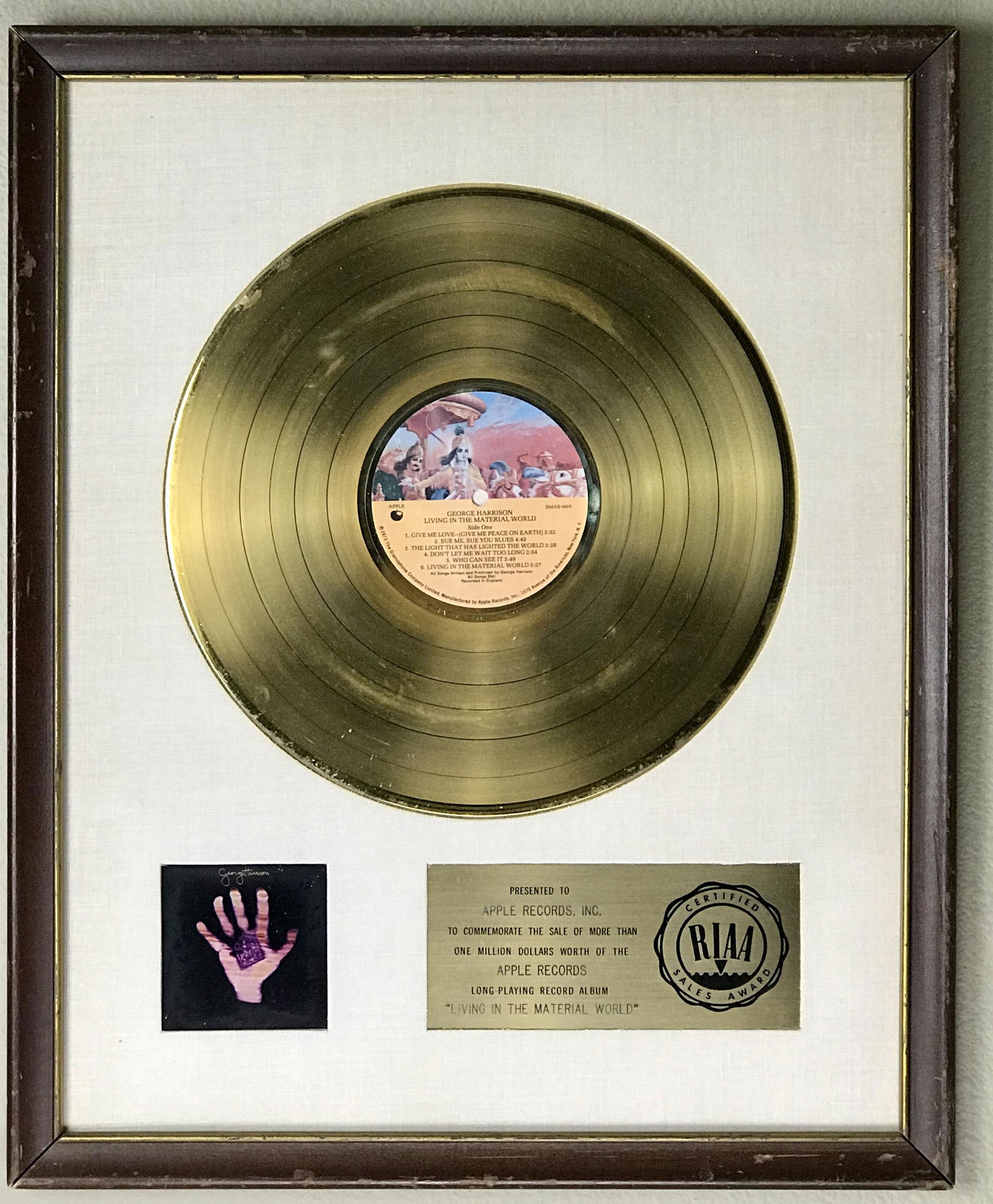 Beatles George Harrison Living In The Material World (1 of 9)