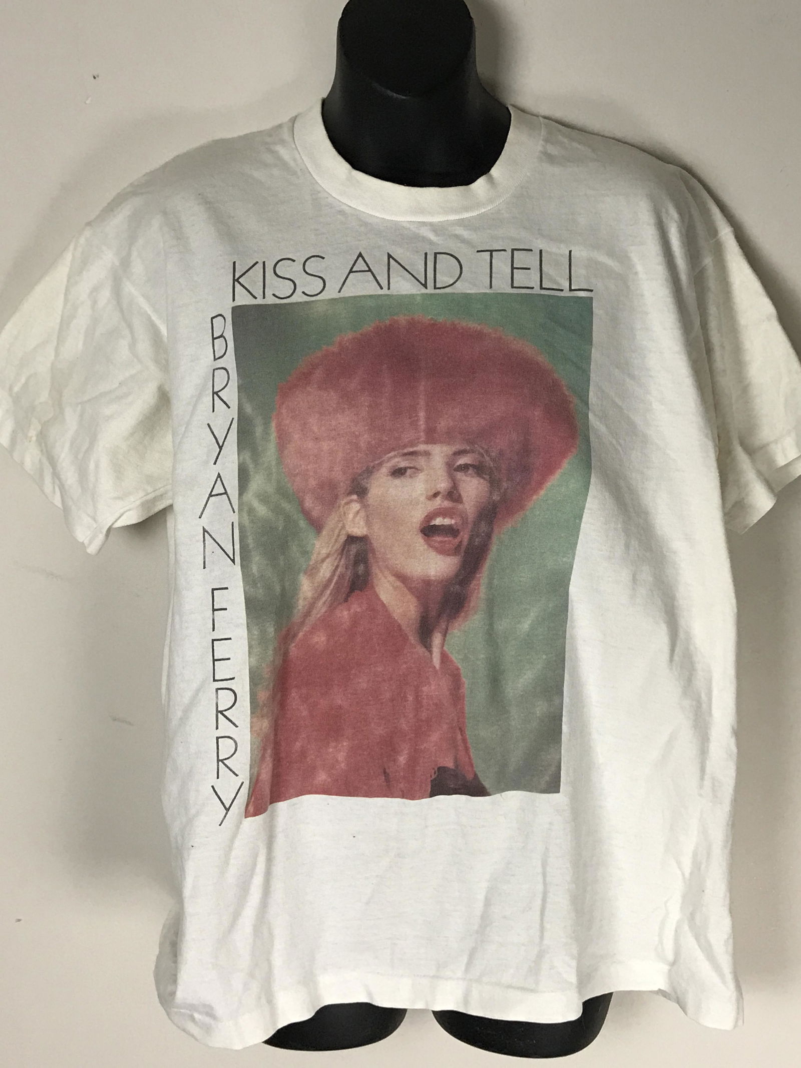 Bryan Ferry Kiss and Tell Vintage T-shirt 80s (1 of 5)