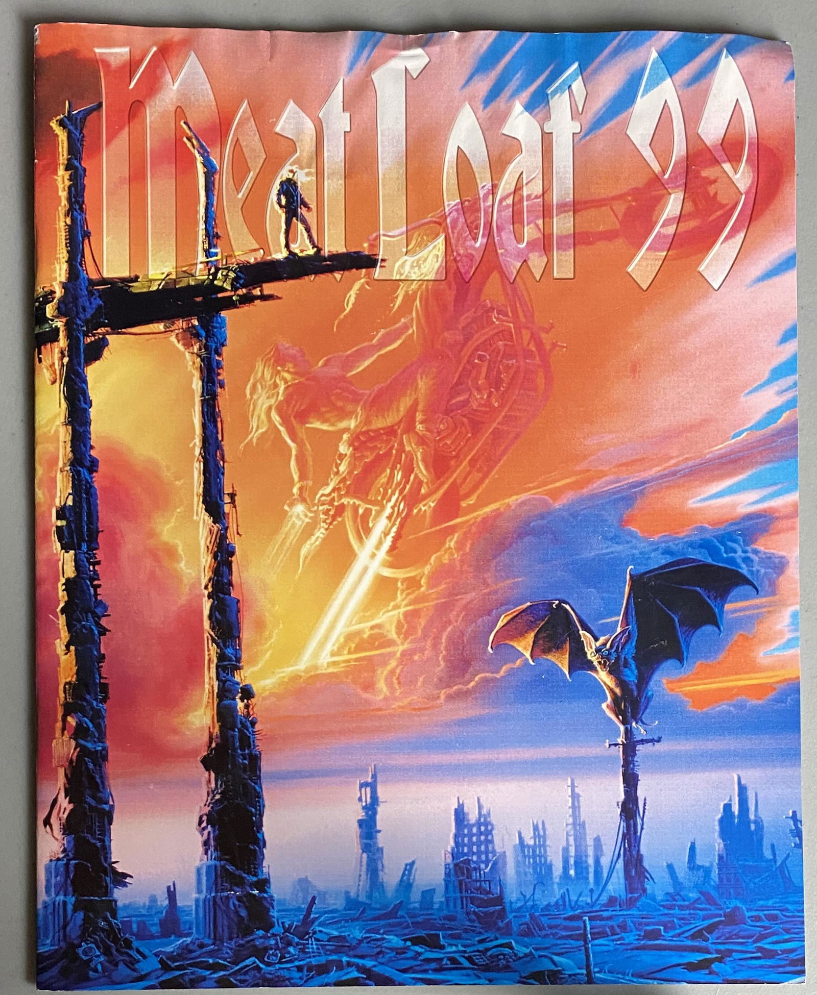 Meatloaf 1999 European Tour Program (1 of 3)