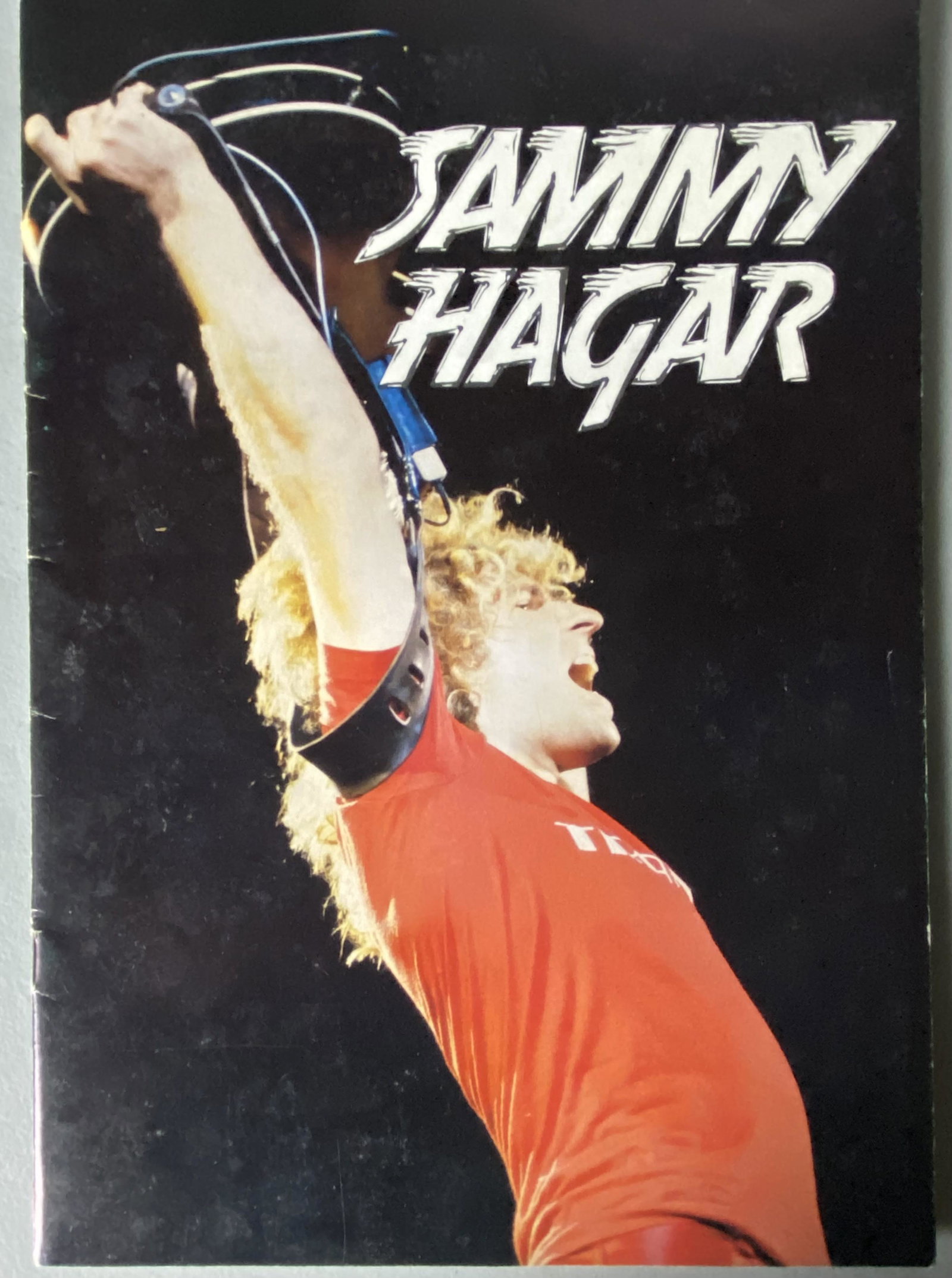 Sammy Hagar 1980 Concert Tour Program (1 of 3)