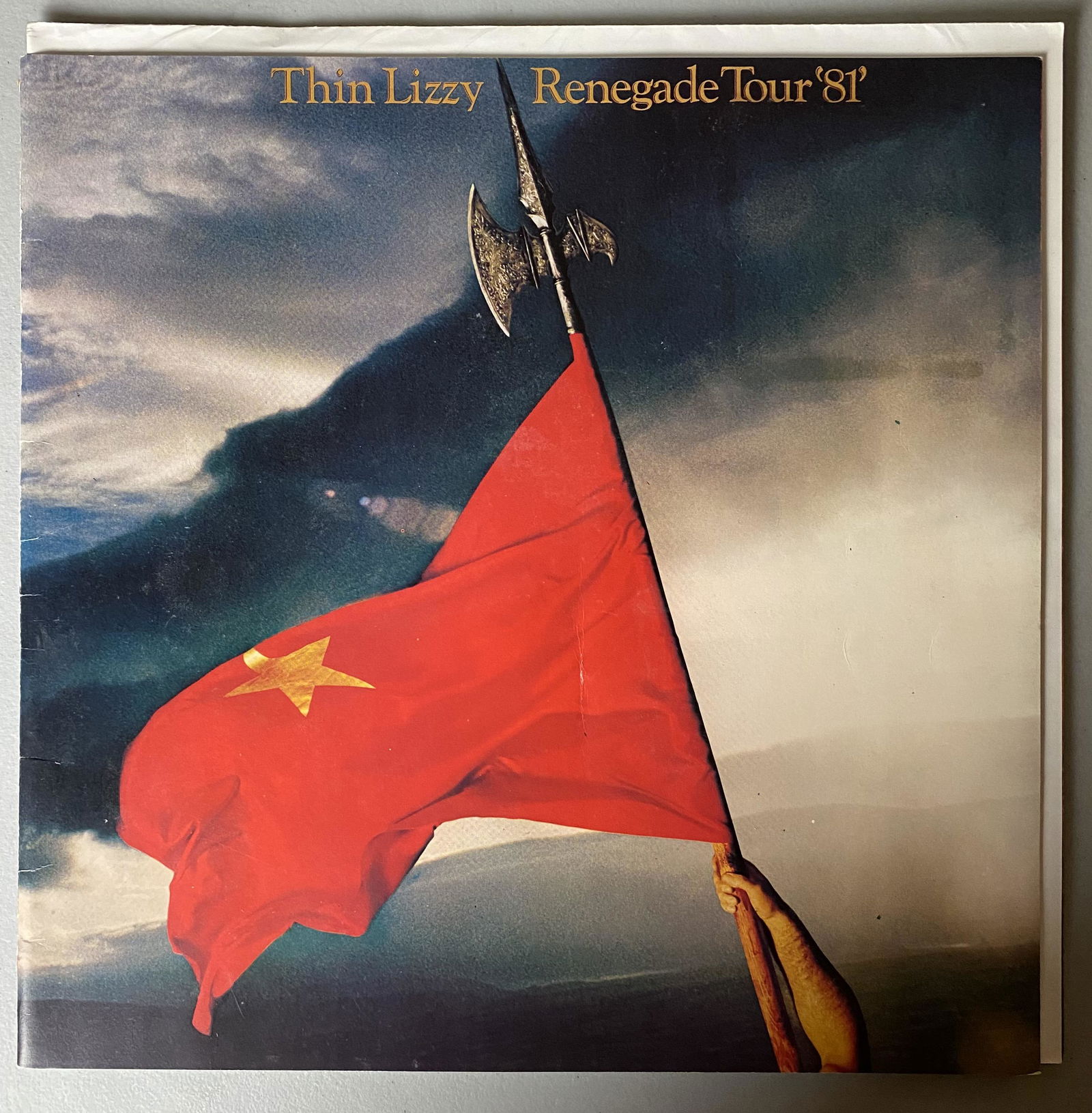 Thin Lizzy 1981 Concert Tour Program & Ticket & Poster (1 of 4)