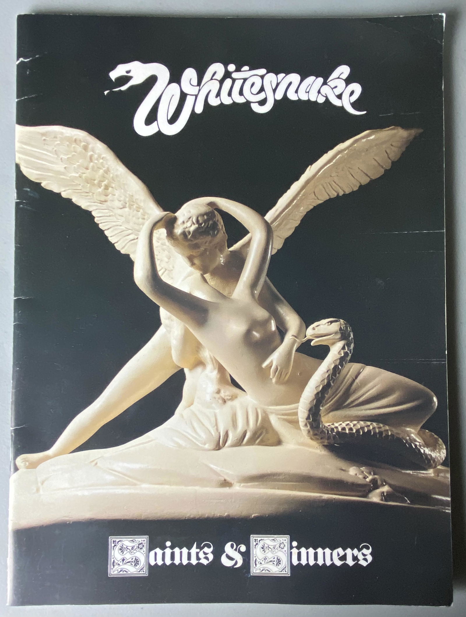 Whitesnake 1982 Saints & Sinners Concert Tour Program (1 of 3)