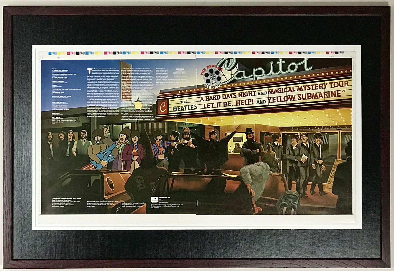 Beatles Reel Music Album Art Proof - RARE (1 of 6)