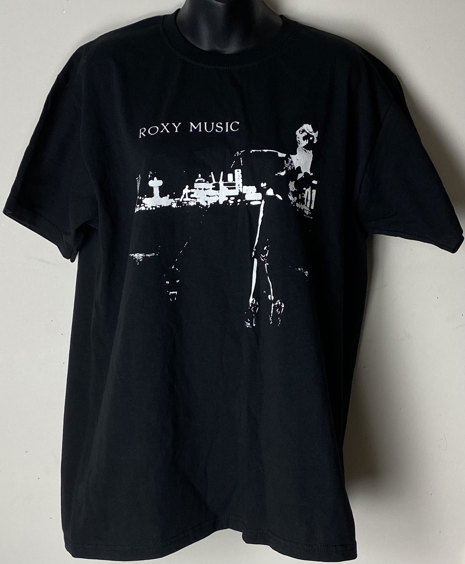 Roxy Music For Your Pleasure Vintage 80s T-shirt (1 of 3)