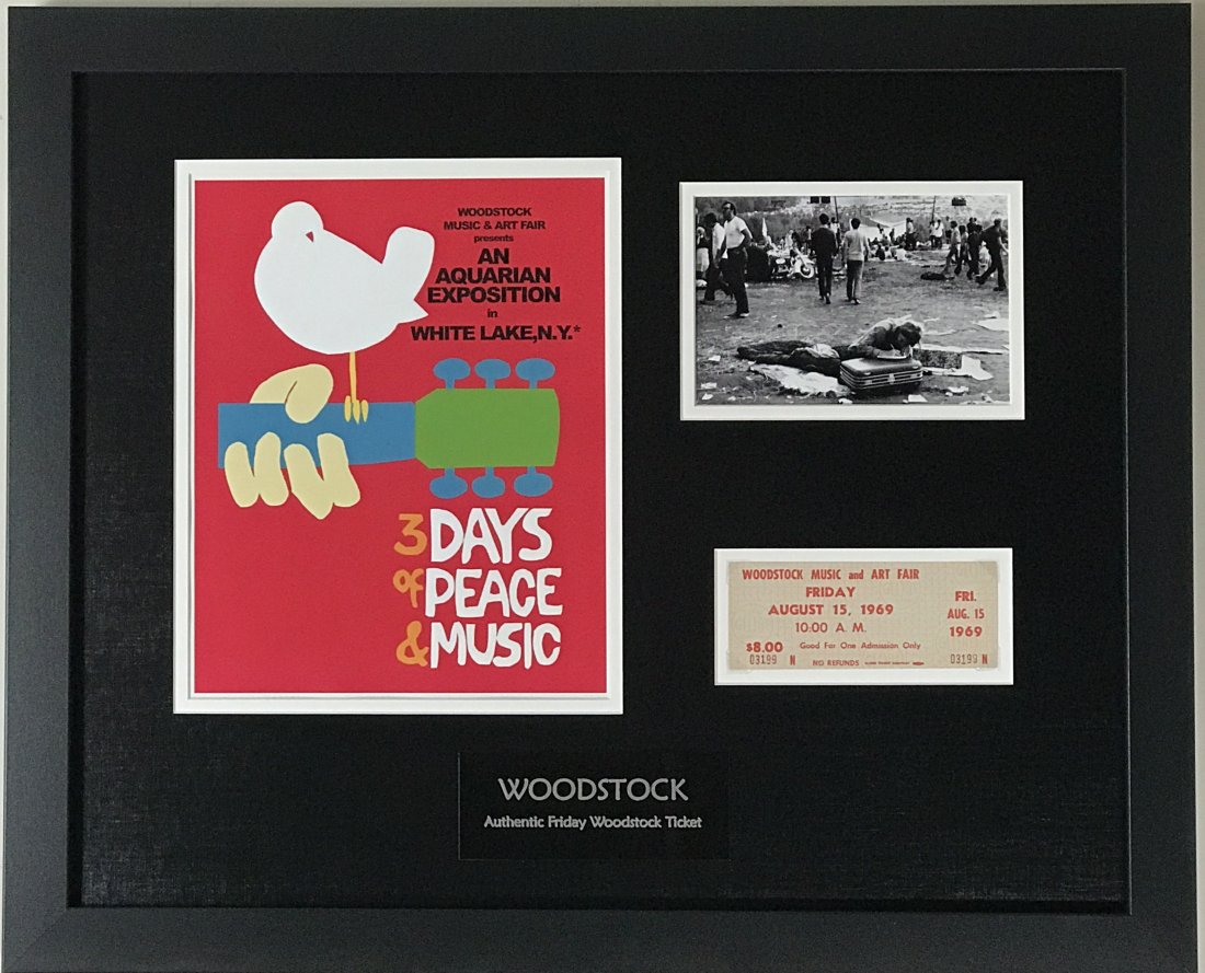 Woodstock Genuine Ticket Collage (1 of 6)
