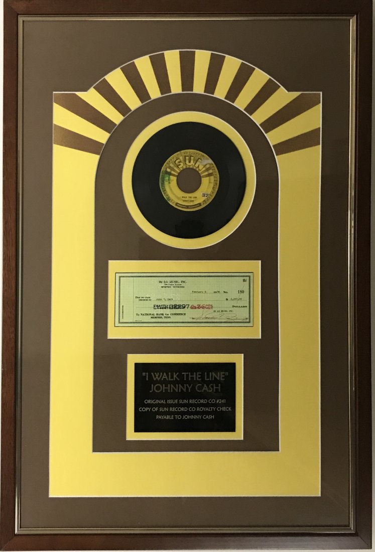 Johnny Cash "I Walk The Line" Sun Records Collage (1 of 4)