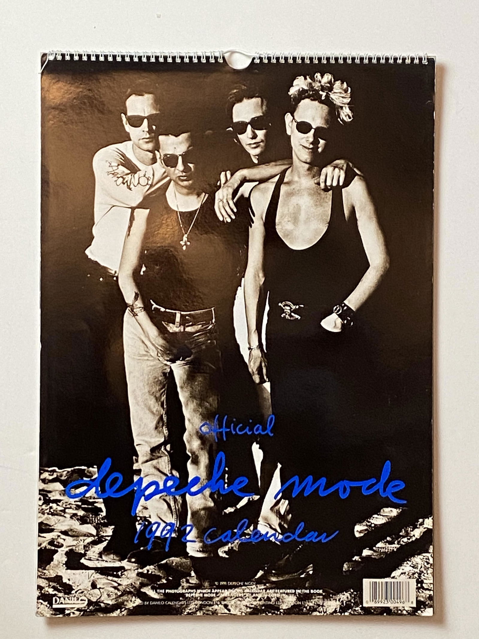 Depeche Mode Vintage 1992 Calendar (1 of 2)