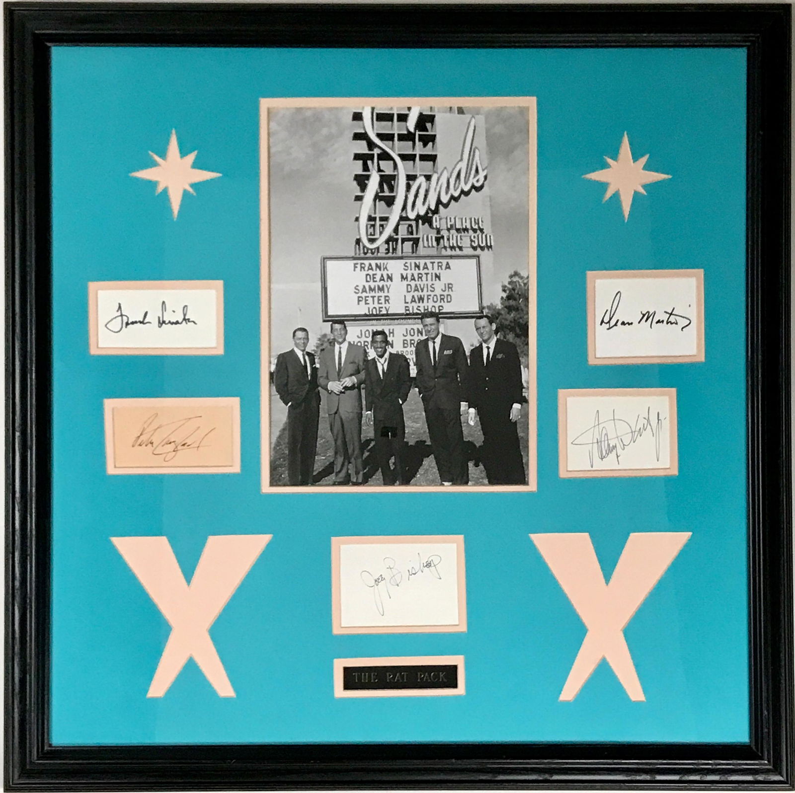 Rat Pack Autographs Collage (1 of 9)
