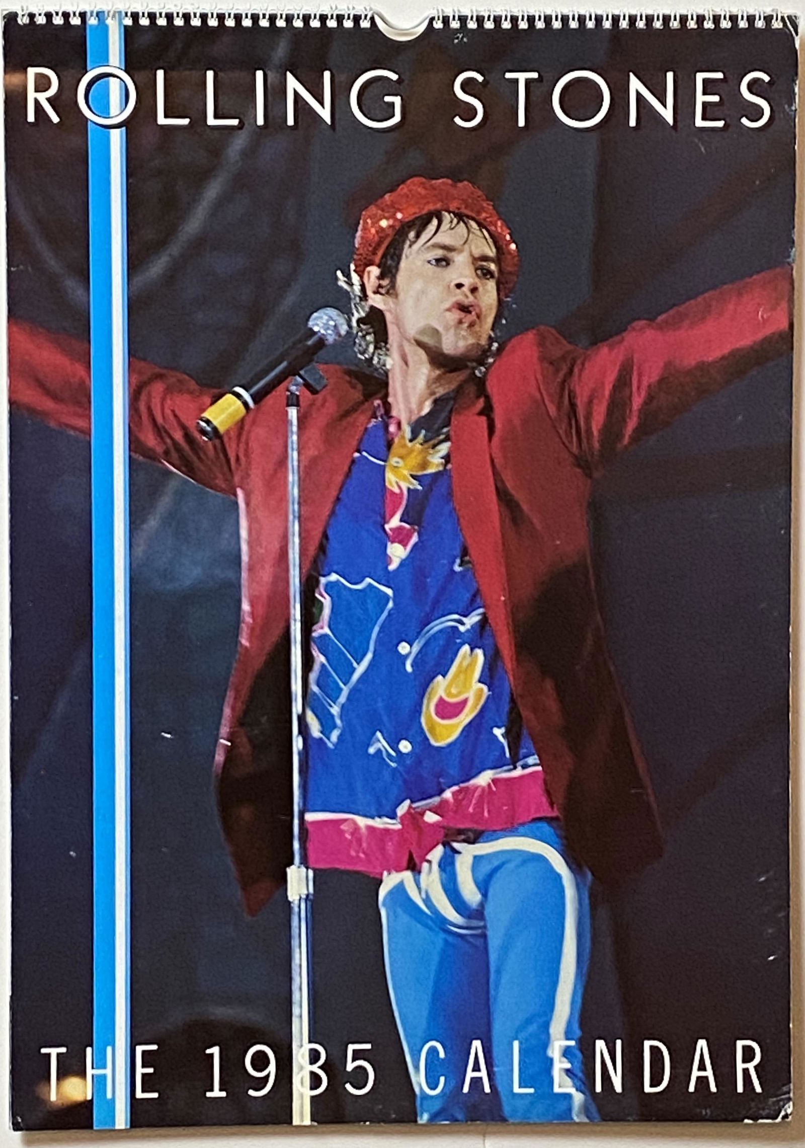 Rolling Stones 1985 Vintage Calendar (1 of 2)
