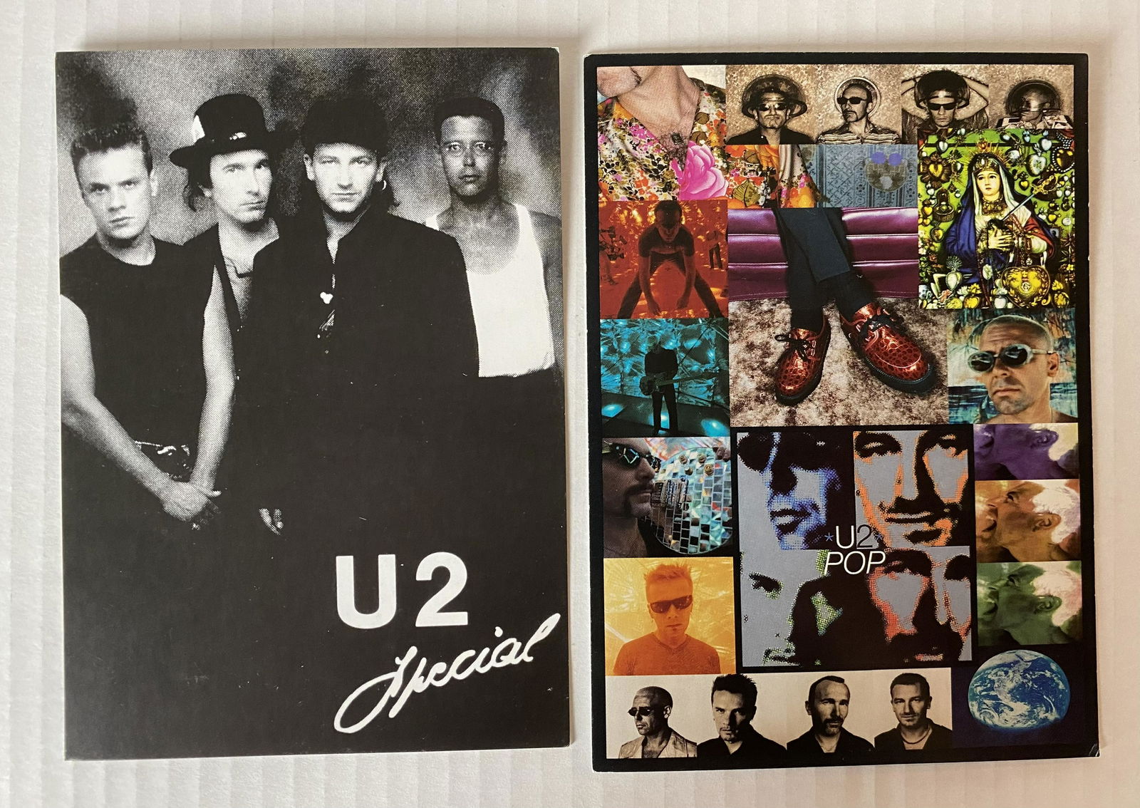U2 Promo Cards - Two in Lot (1 of 2)