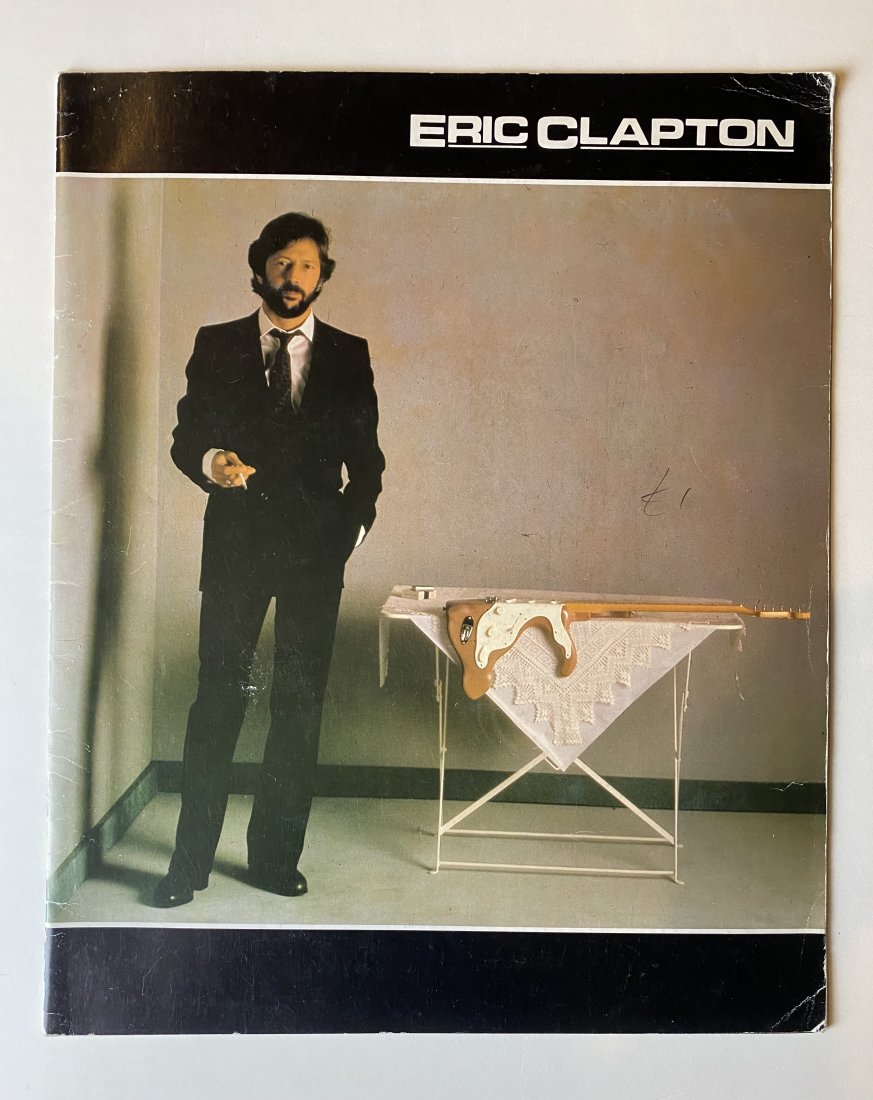 Eric Clapton 1983 Money & Cigarettes Tour Program (1 of 3)