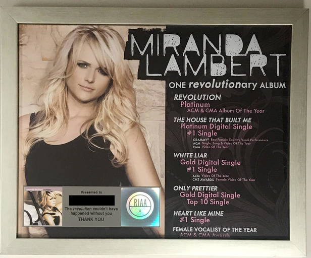 Miranda Lambert The House That Built Me Acoustic Miranda Lambert "the House That Built Me" Riaa Platinum