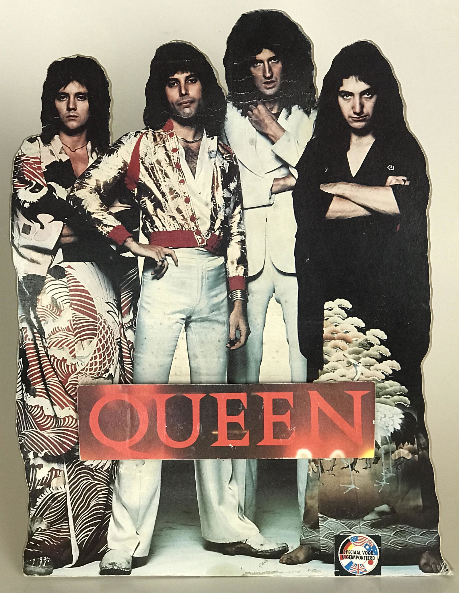 Queen Vintage 1970s Promo Store Display - RARE (1 of 4)