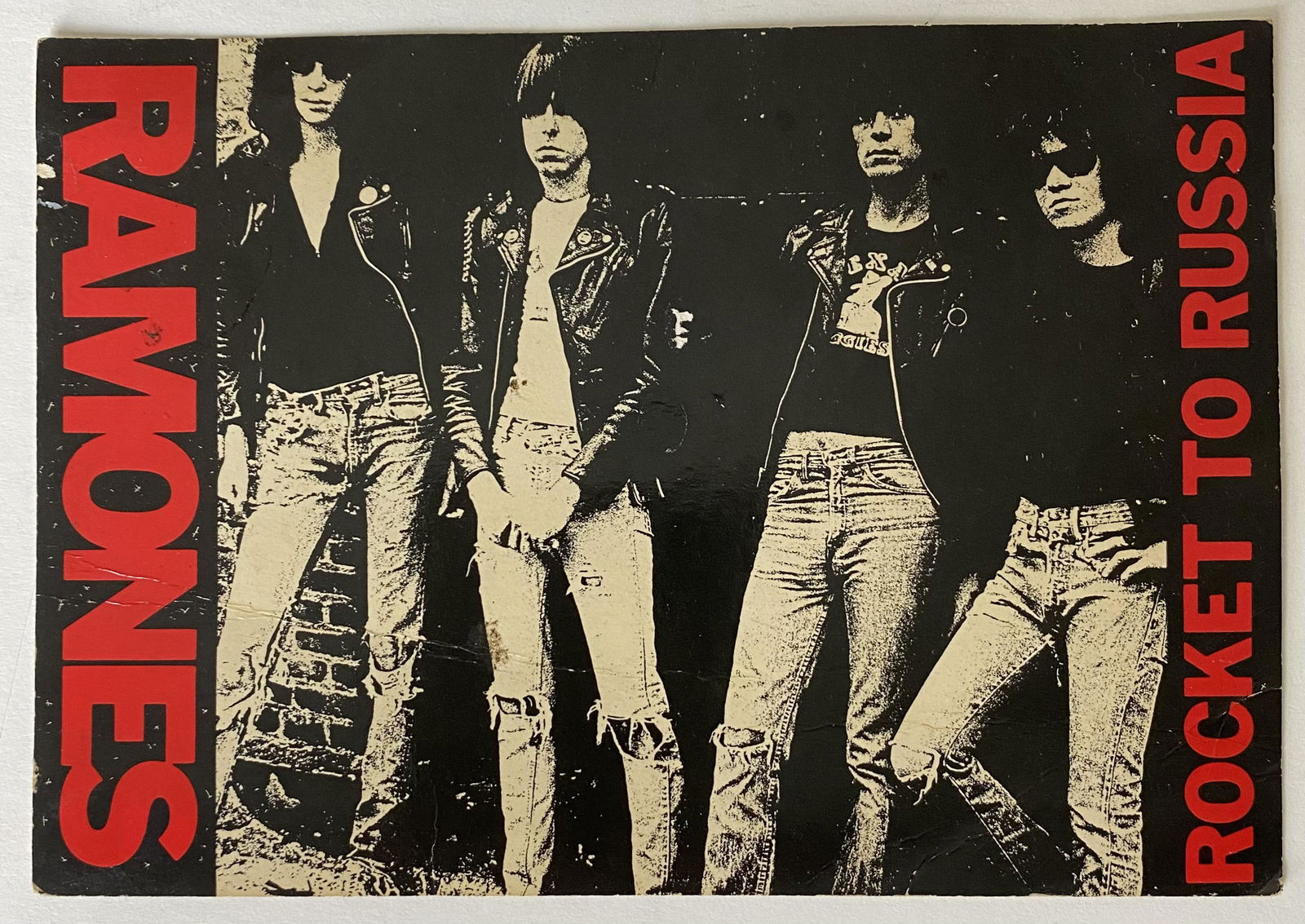 Ramones Rocket to Russia Promo Postcard (1 of 3)