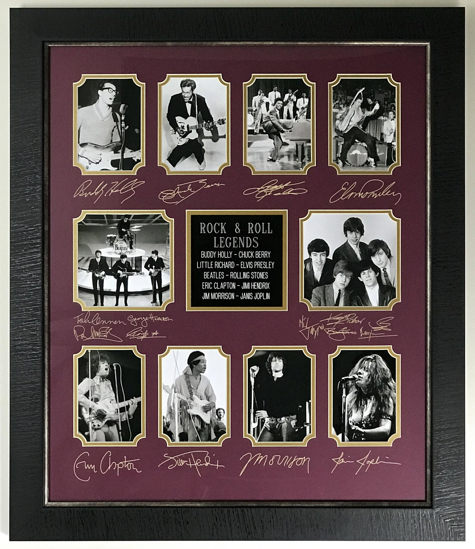 Rock Legends Collage-Hendrix/Elvis etc. (1 of 6)