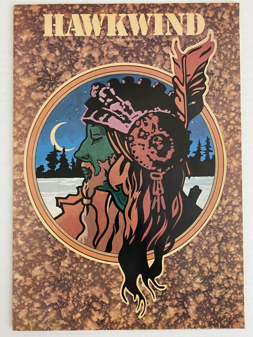 Hawkwind 1974 Concert Tour Program (1 of 3)