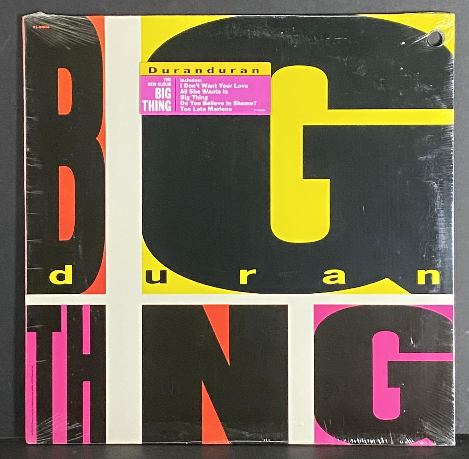 Duran Duran Big Thing Sealed Promo LP 1988 (1 of 3)