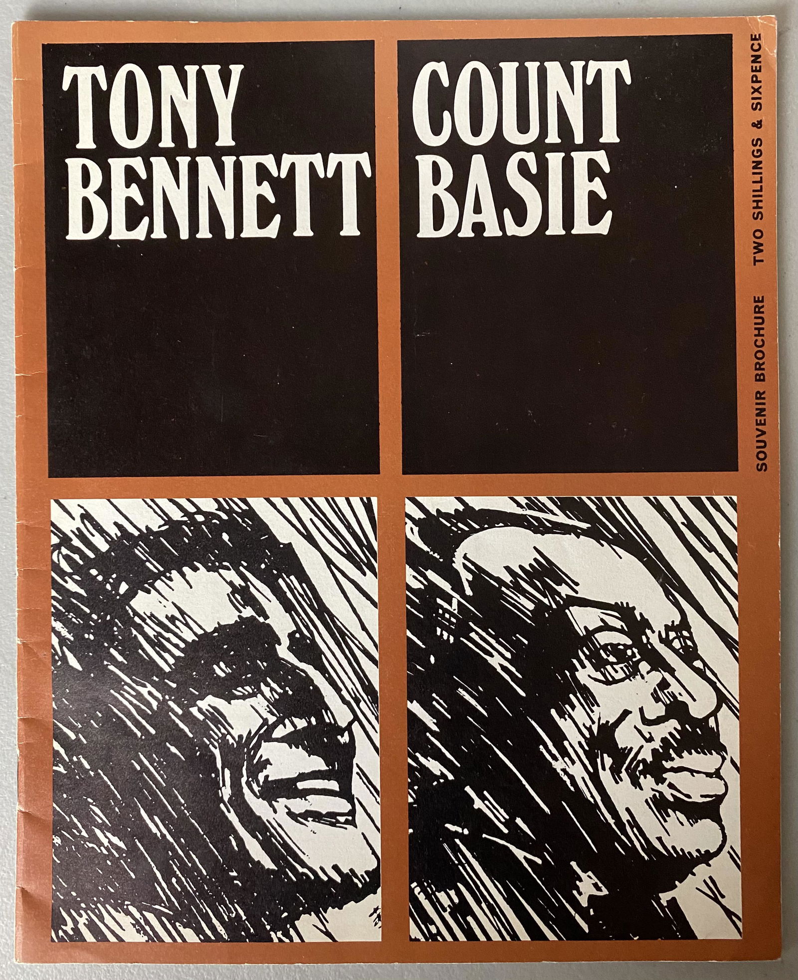 Tony Bennett & Count Basie 1960s Tour Program (1 of 3)