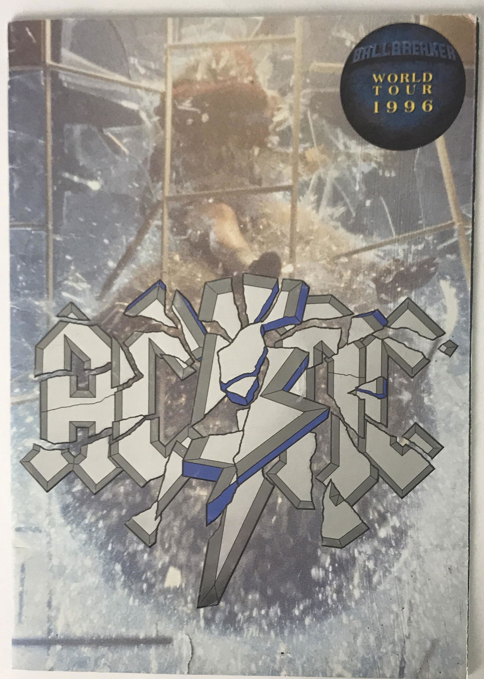 Ac/dc 1996 Ballbreaker Tour Program