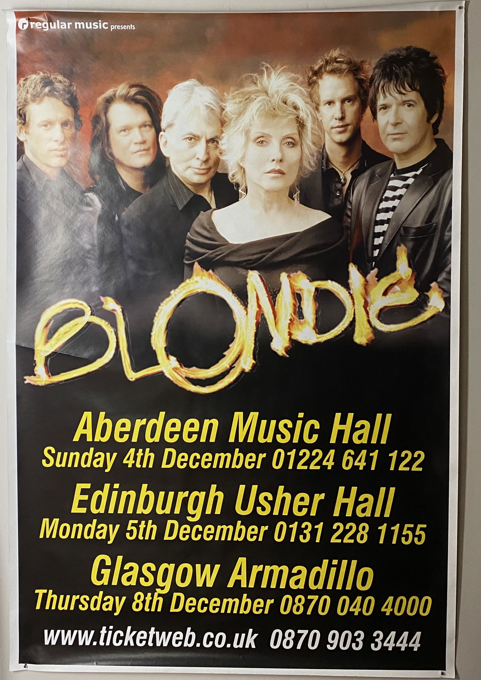 Blondie 2005 Tour Poster (1 of 3)