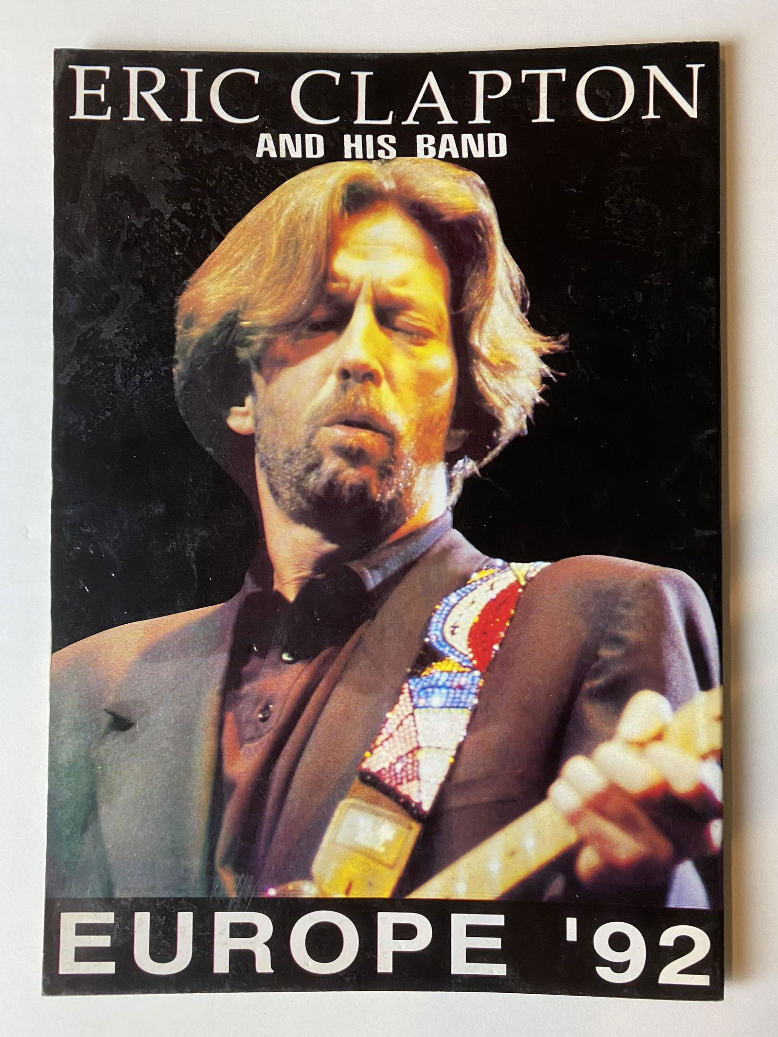 Eric Clapton / Elton John 1992 Tour Concert Program (1 of 3)