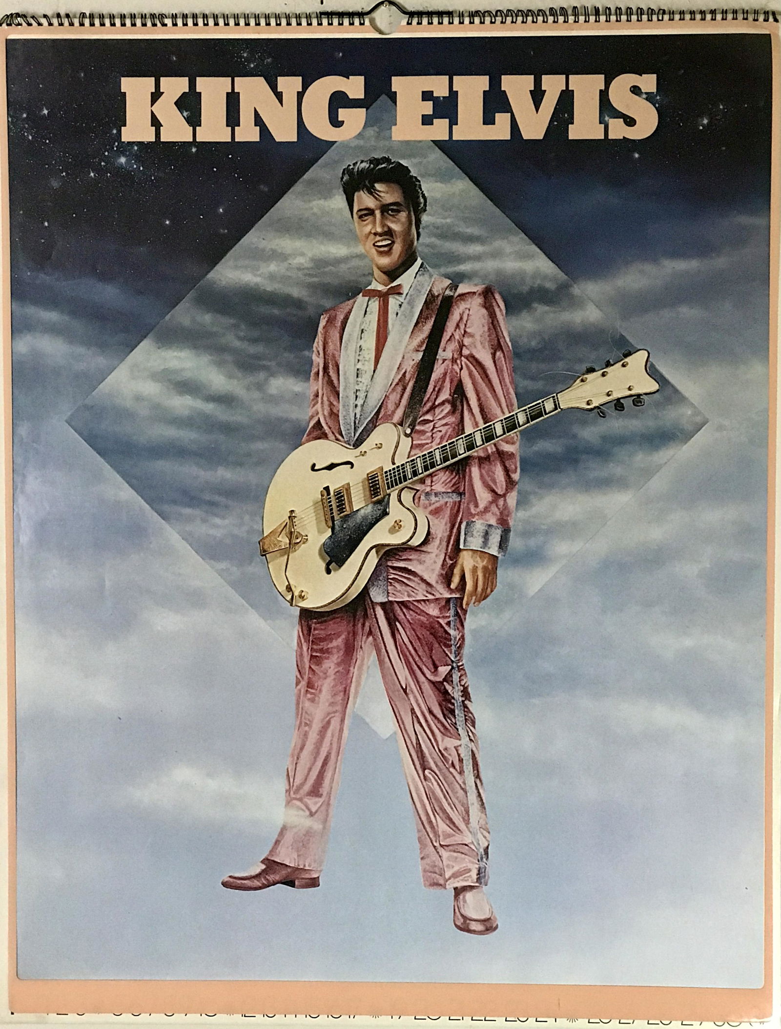 Elvis 1981 German Calendar (1 of 3)