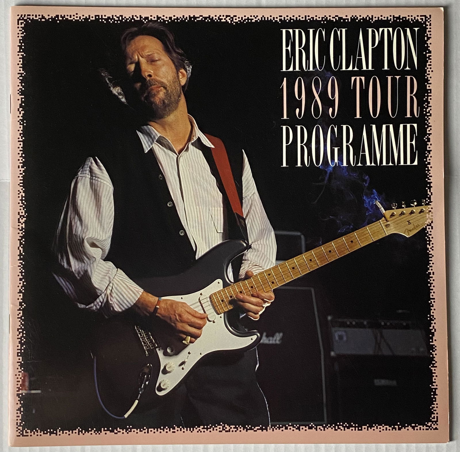 Eric Clapton 1989 Tour Program (1 of 3)