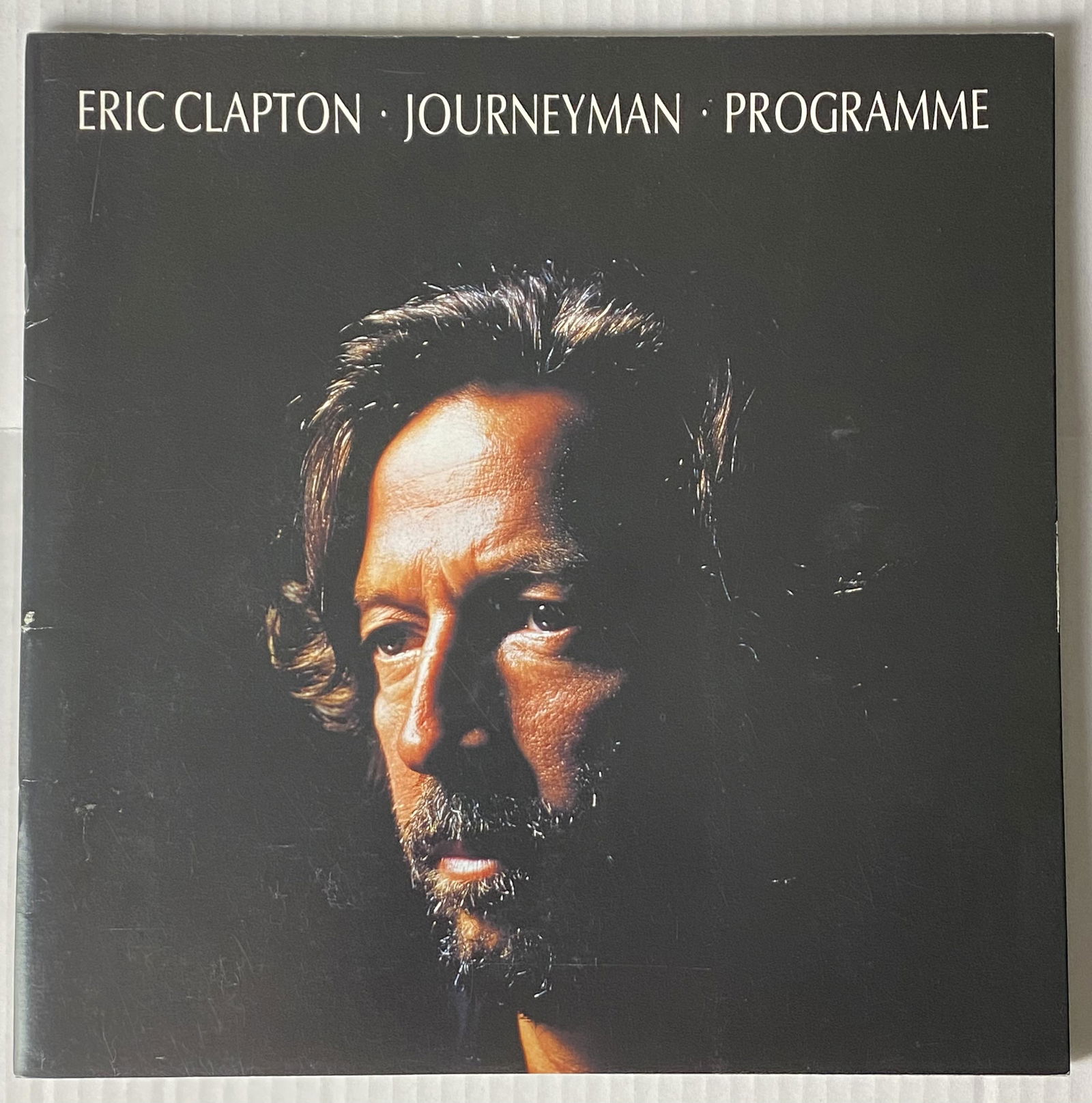 Eric Clapton 1990 Journeyman UK Programme (1 of 3)