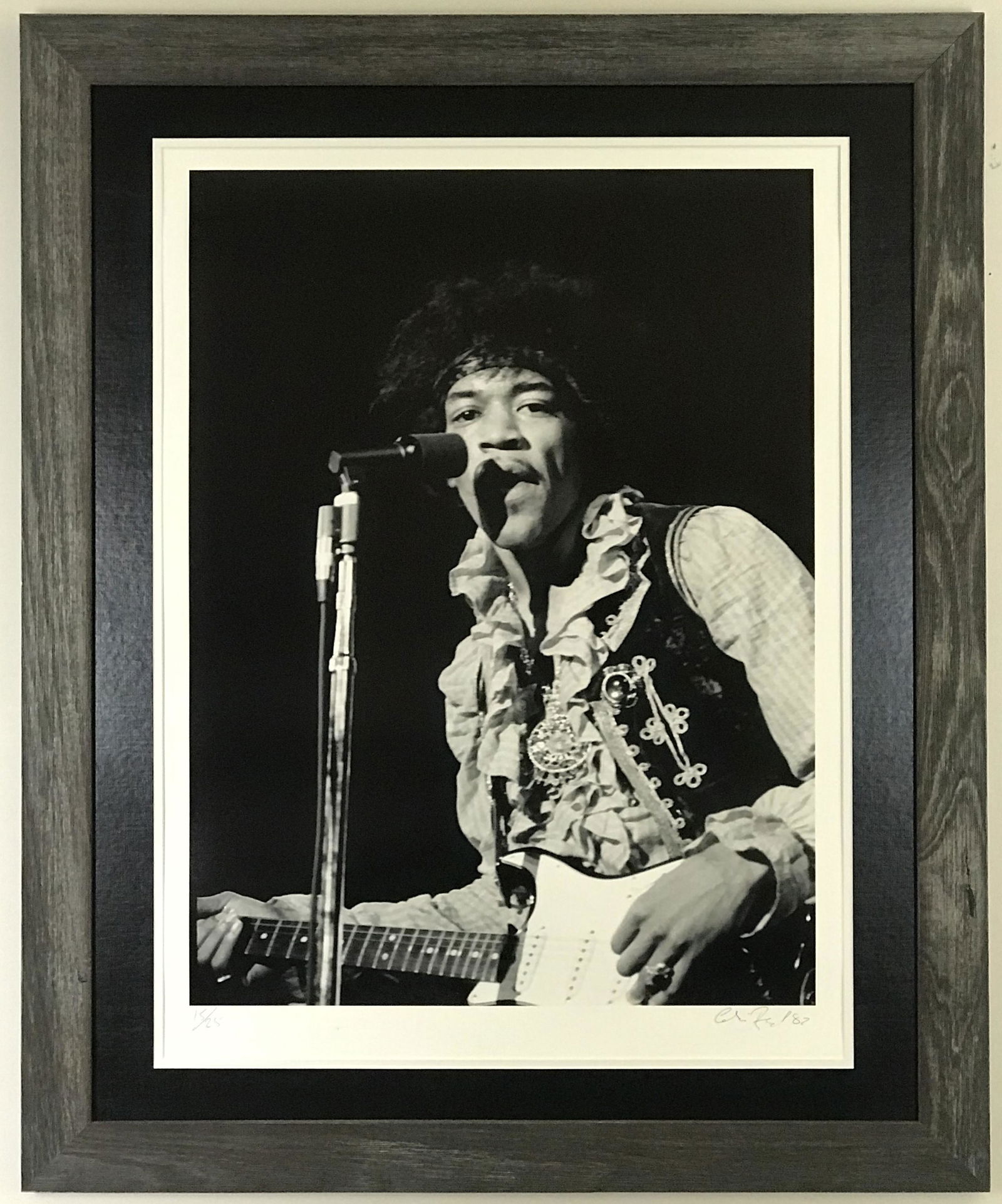 Jimi Hendrix Colin Beard-Signed #15/25 Limited Edition (1 of 5)