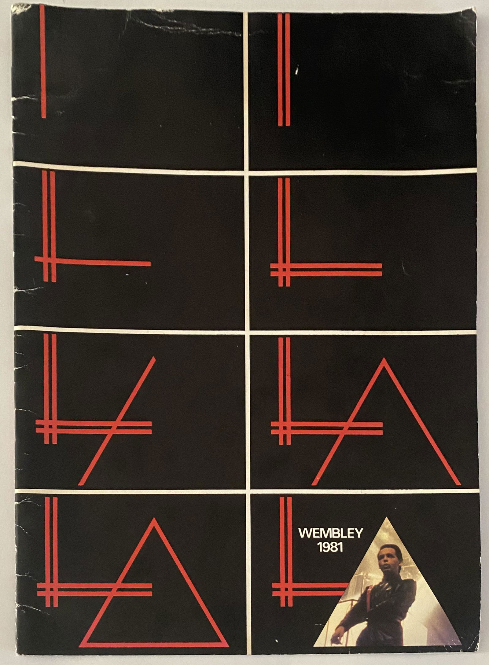 Gary Numan 1981 Wembly Tour Program + Ticket (1 of 5)