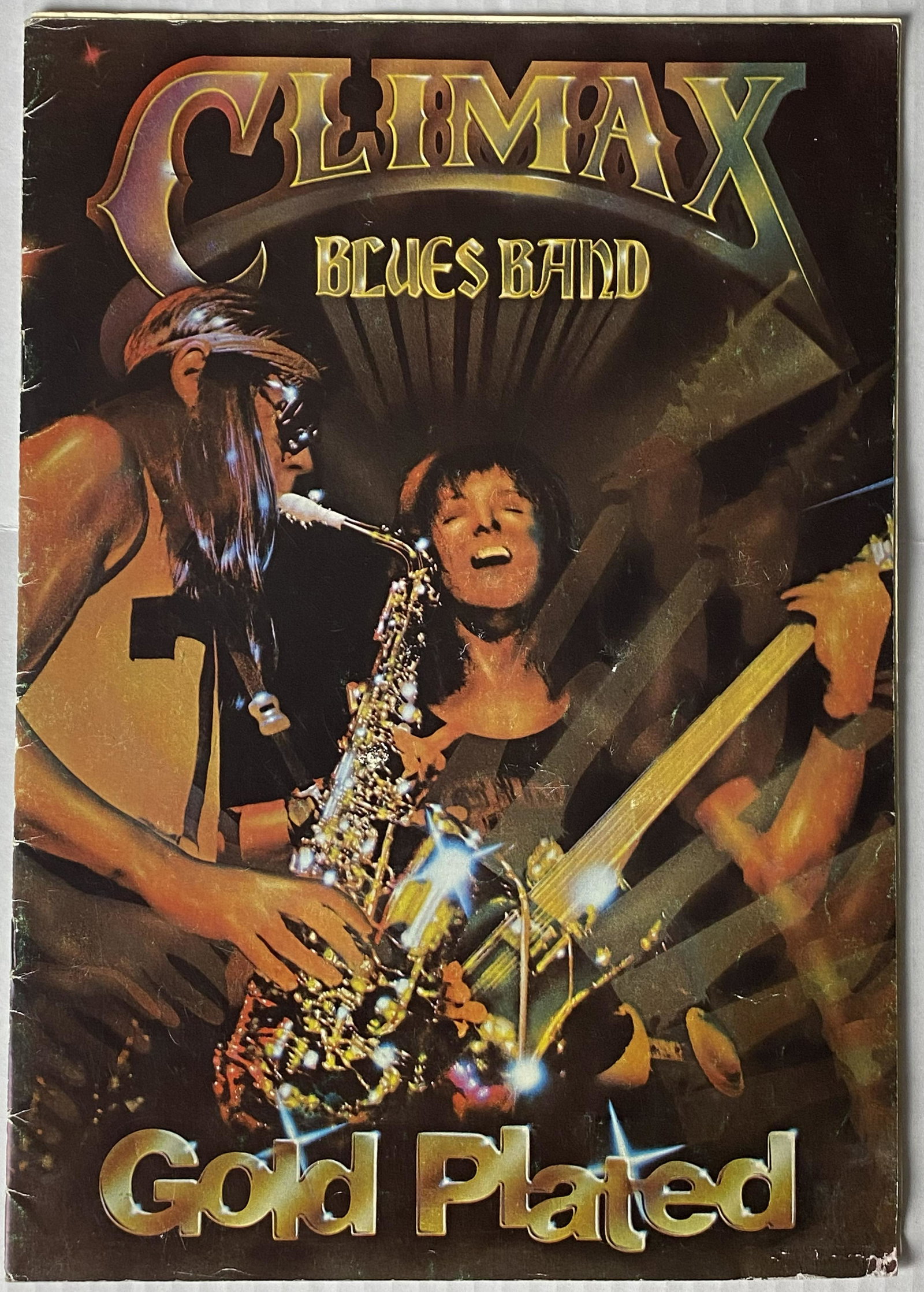Climax Blues Band 1976 Gold Plated Tour Program (1 of 3)