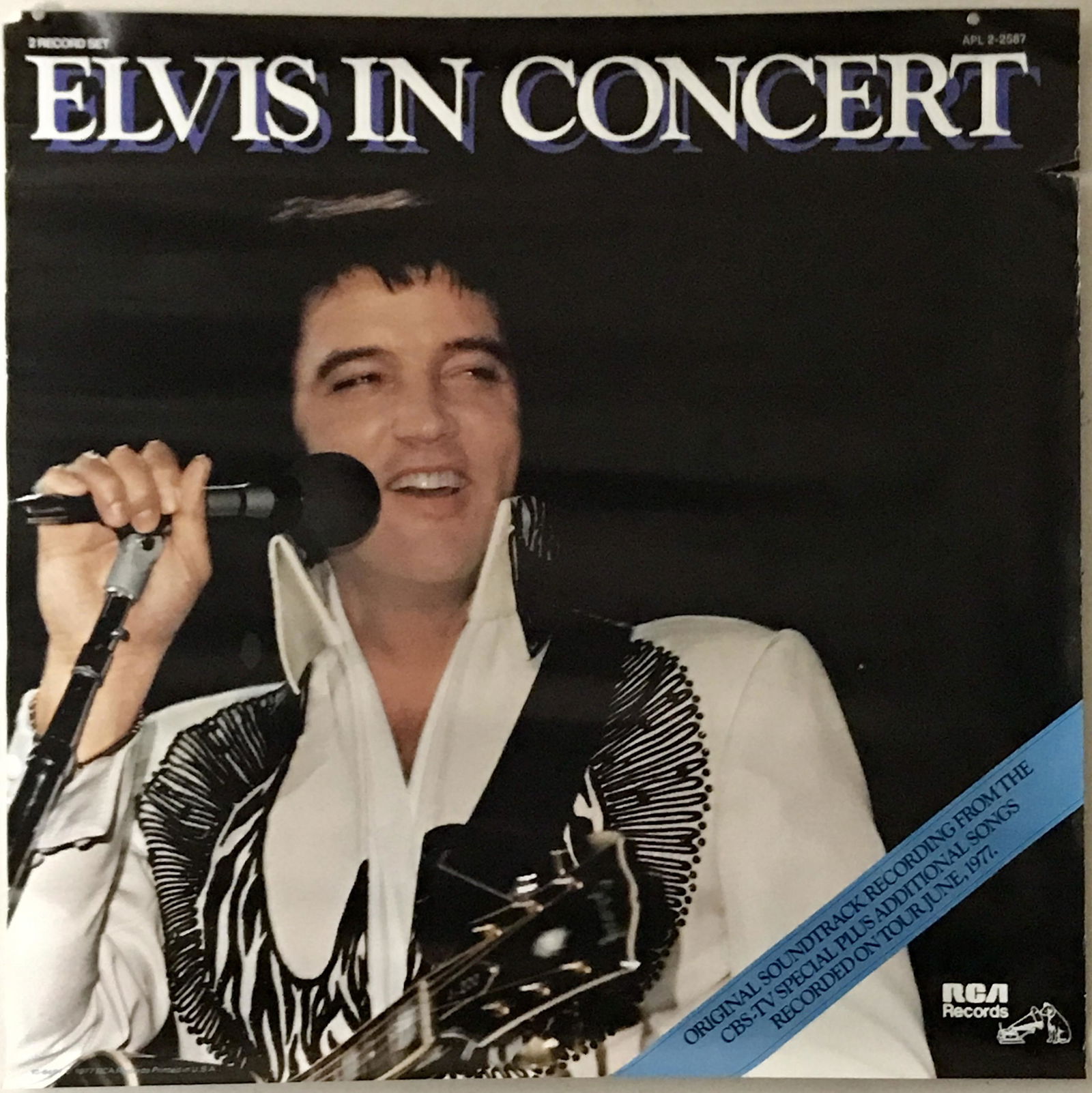Elvis In Concert 1977 Promo Poster (1 of 4)