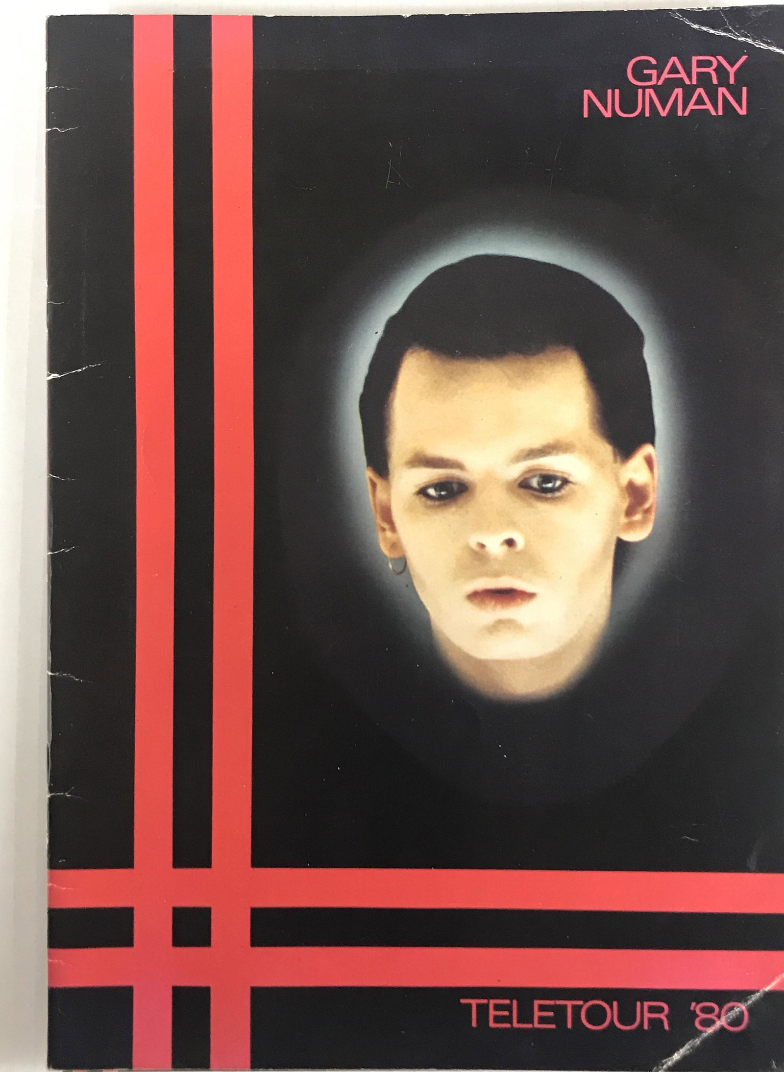 Gary Numan 1980 Tour Concert Program (1 of 4)