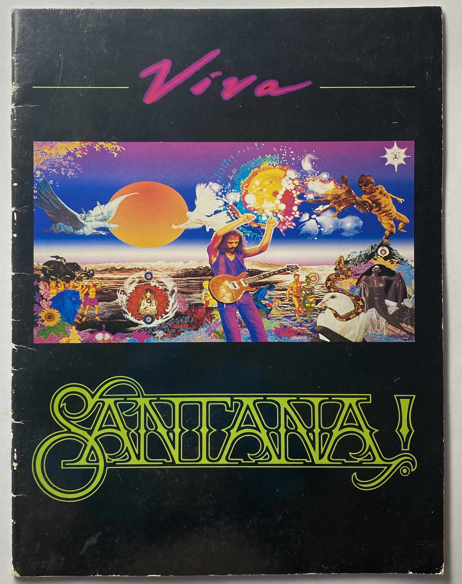 Santana 1988 Viva Santana Tour Program (1 of 3)