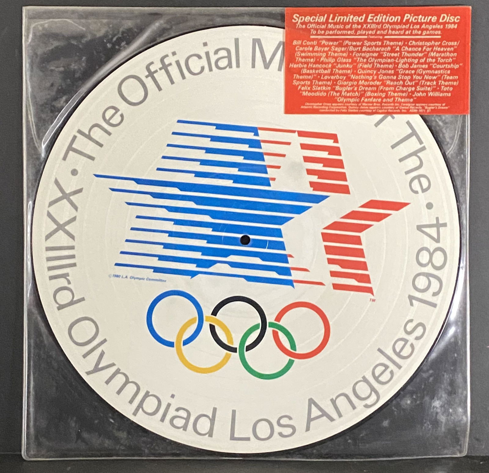 Olympic Special Limited Ed 1984 Picture Disc Sealed (1 of 6)