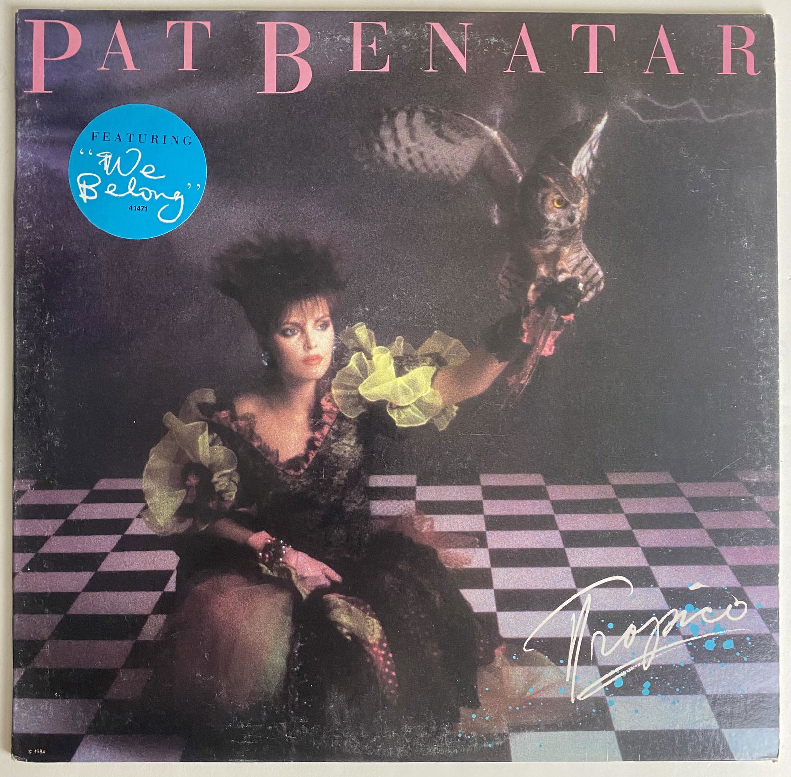 Pat Benatar Tropico LP 1984 Promo (1 of 5)
