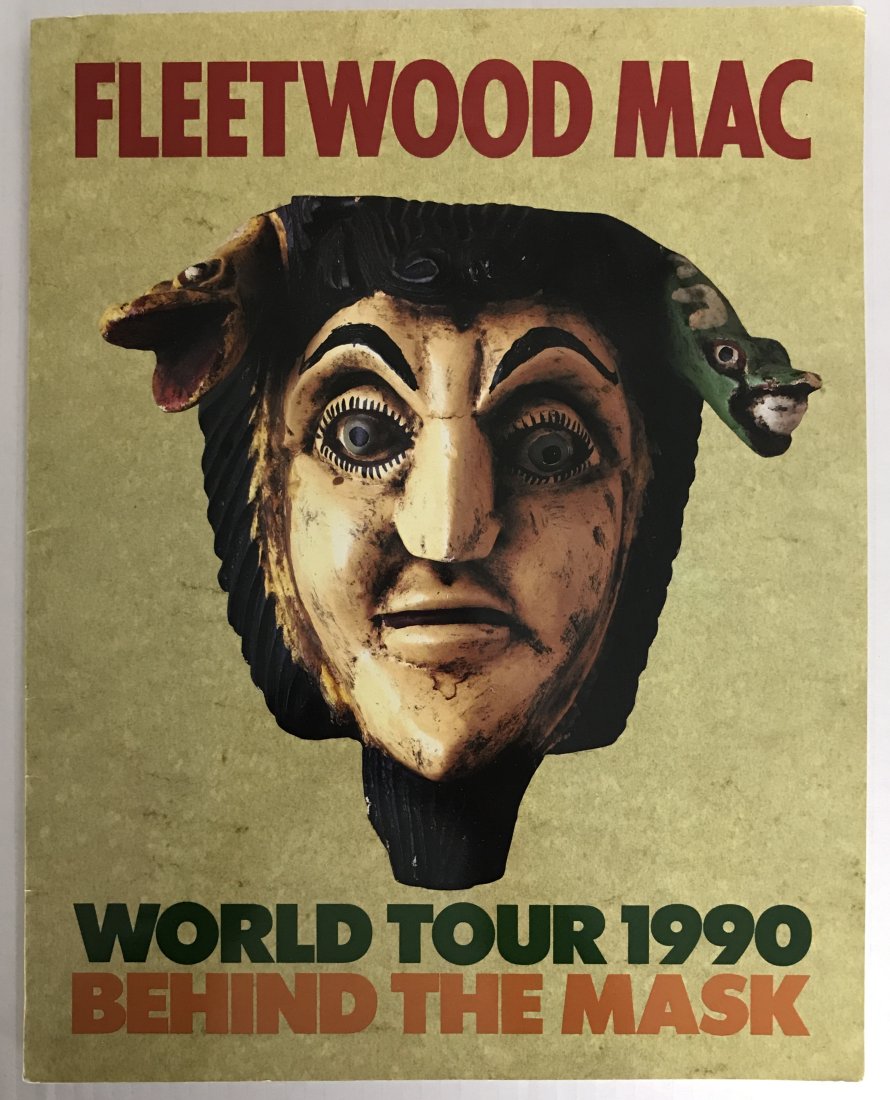 Fleetwood Mac Behind The Mask 1990 Program & Ticket (1 of 4)