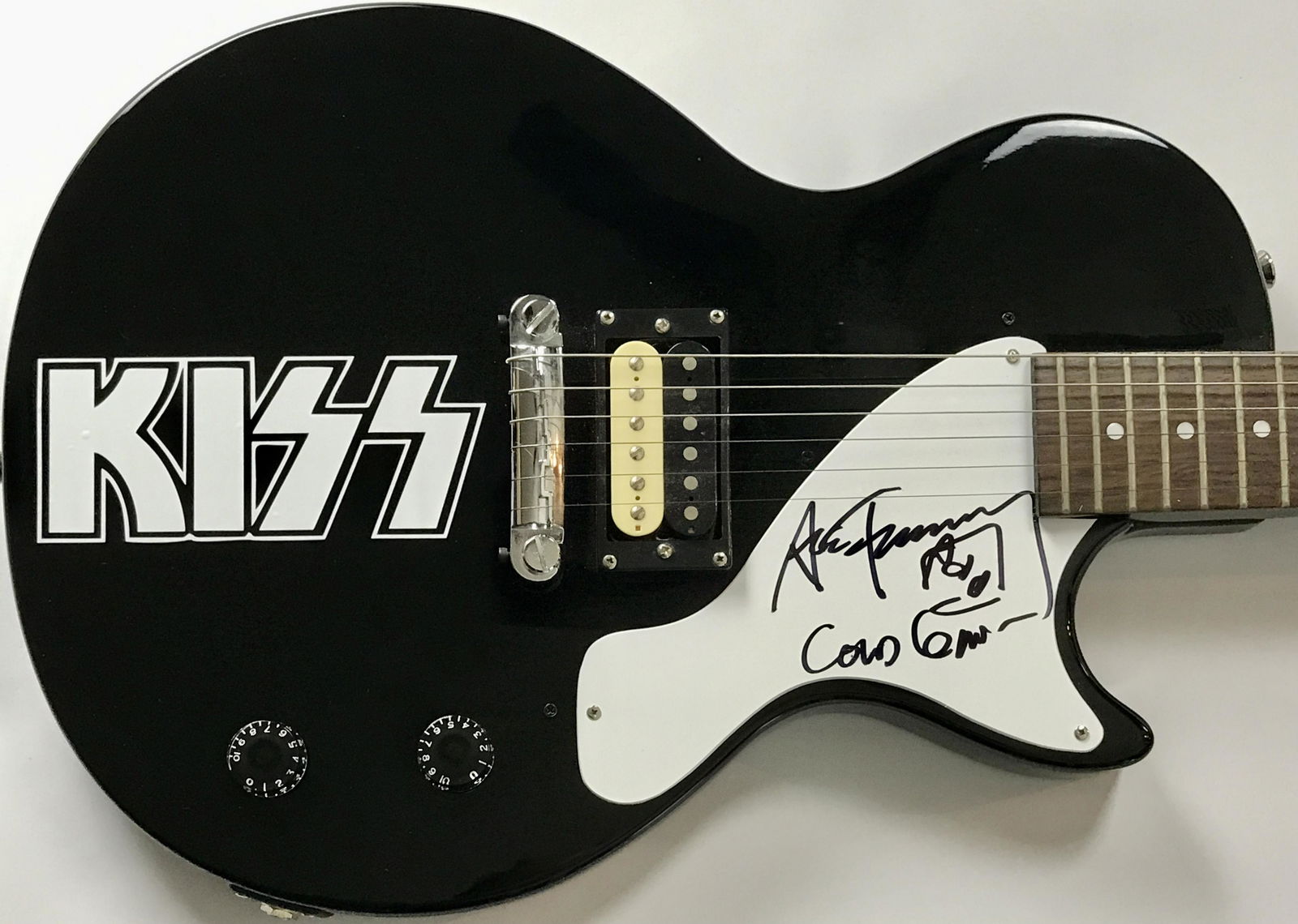 KISS Ace Frehley Signed "Cold Gin" Guitar w/JSA COA (1 of 8)
