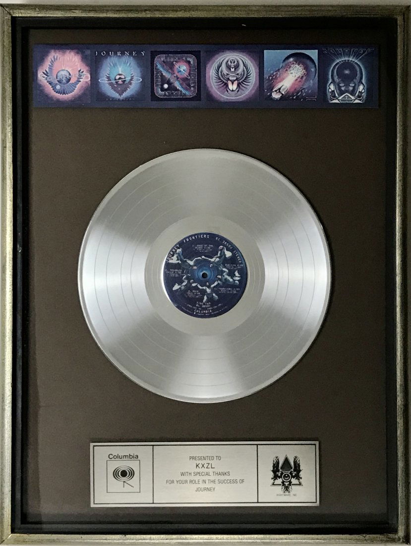 Journey Frontiers Columbia Records Award (1 of 9)