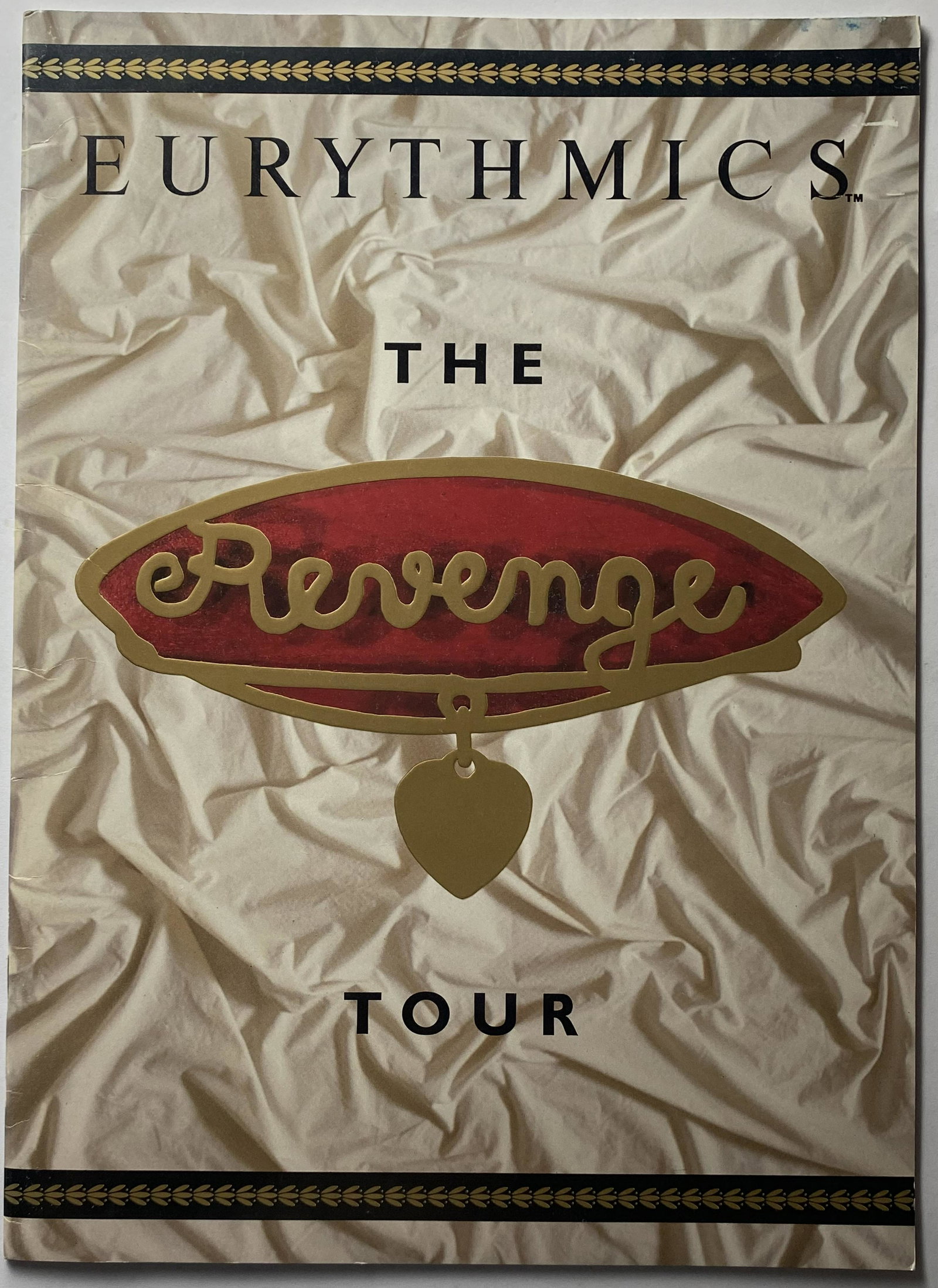Eurythmics 1986 The Revenge Tour Program (1 of 3)