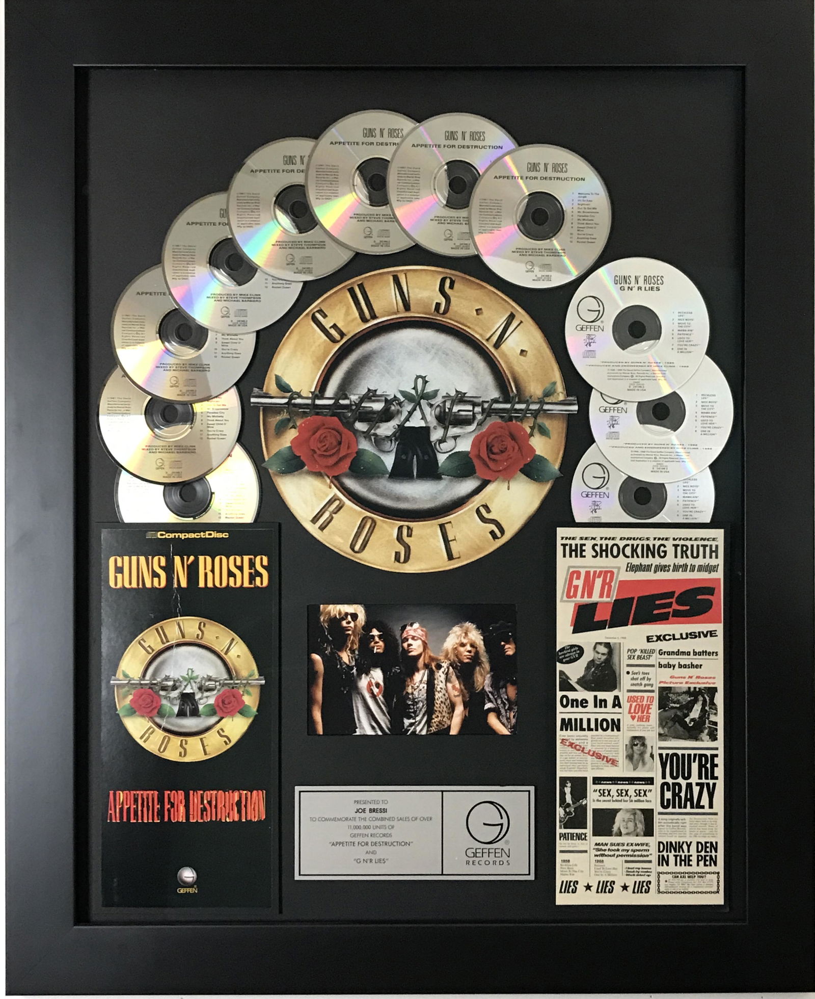 GUNS N' ROSES APPETITE&GN’RLIES限定boxset Guns N Roses Appetite for Destruction Locked N Loaded