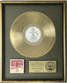 Nicolette Larson Nicolette RIAA Gold LP Award