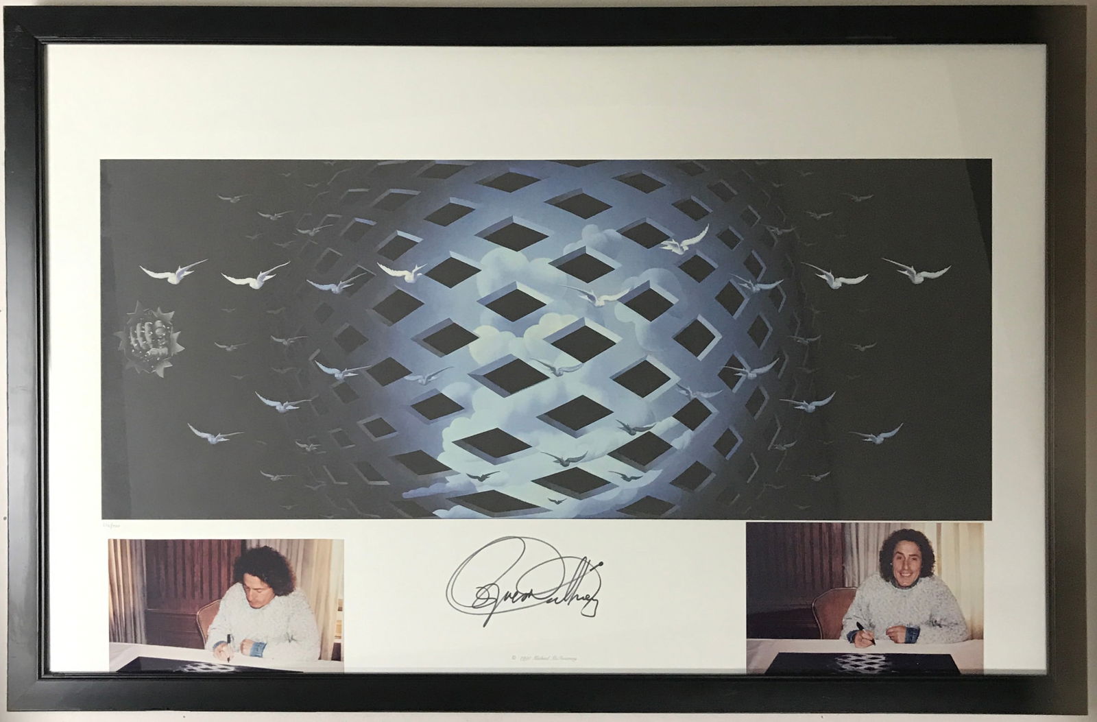 The Who Tommy album art litho signed by Roger Daltrey w/BAS LOA (1 of 7)