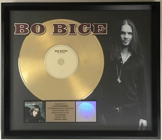 Bo Bice The Real Thing RIAA Gold Award