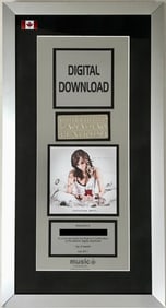 Christina Perri "Jar Of Hearts" CRIA Platinum Single Award