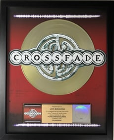 Crossfade debut RIAA Gold Album Award