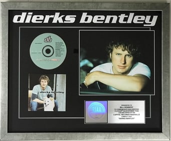 Dierks Bentley debut RIAA Platinum Album Award