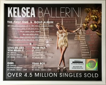 Kelsea Ballerini RIAA Combo Award