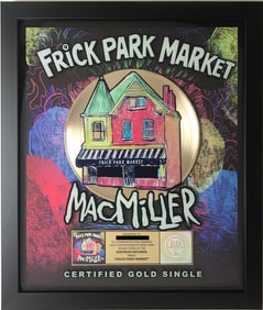 Mac Miller "Frick Park Market" RIAA Gold Single Award